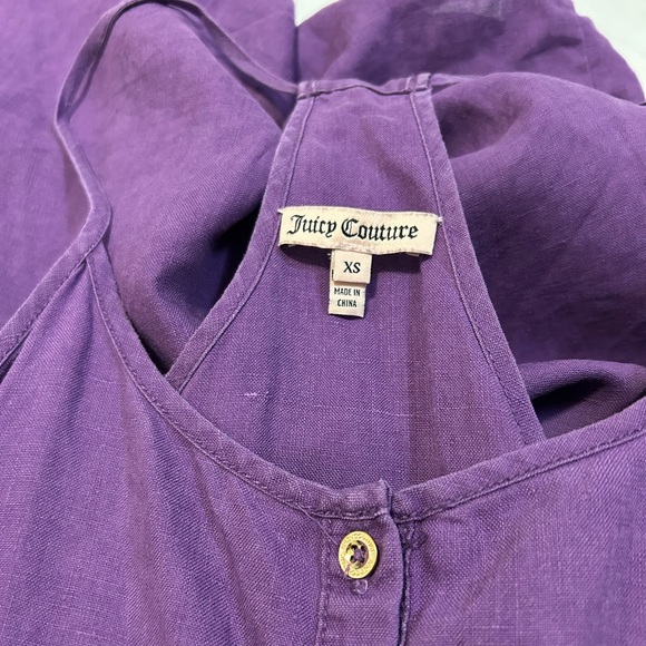 Juicy Couture Linen Beach Dress - Sz XS - Picture 9 of 17